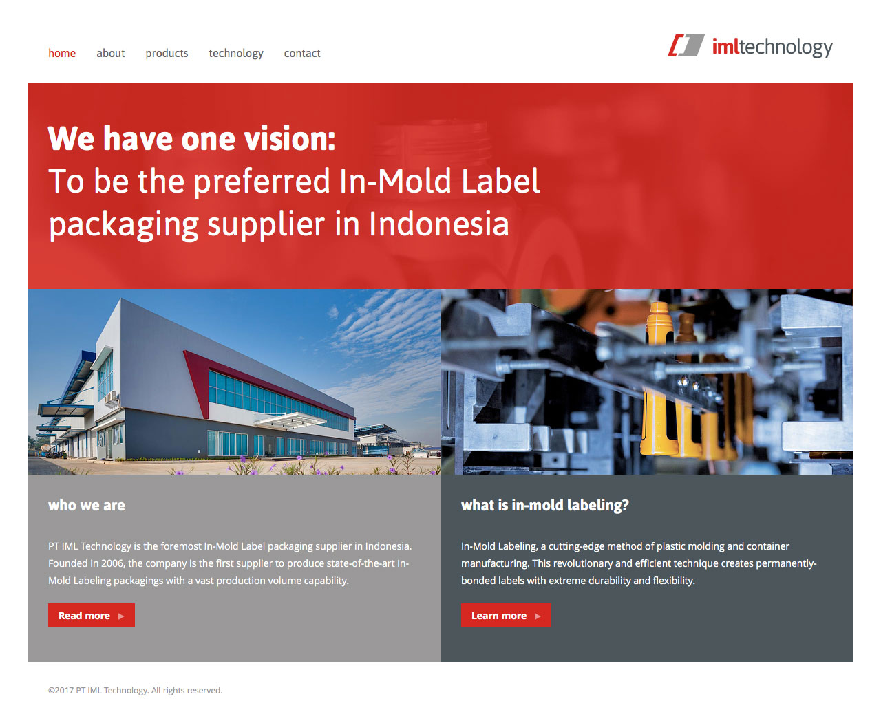 IML Technology - Website