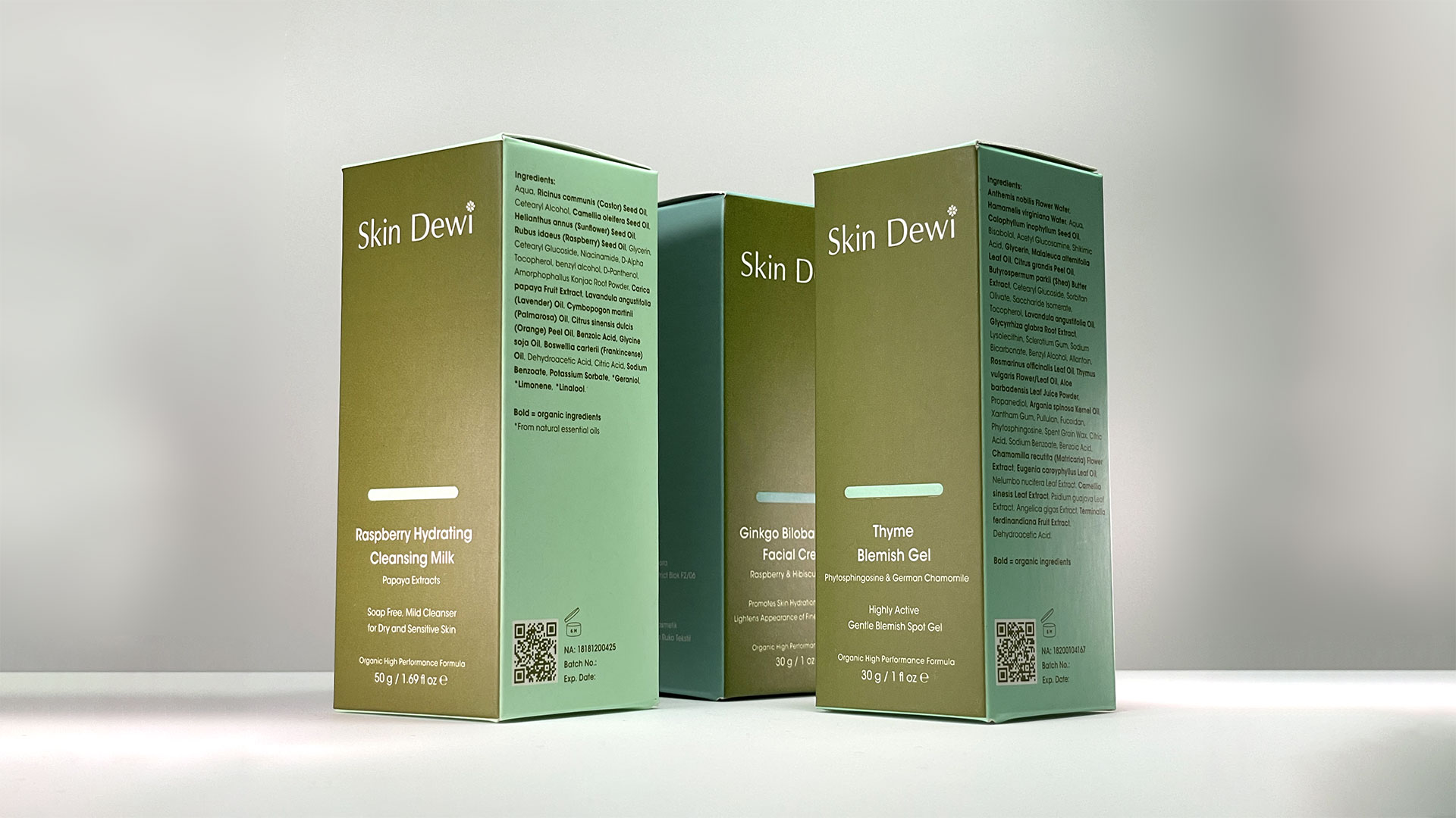 Skin Dewi - Packaging Boxes