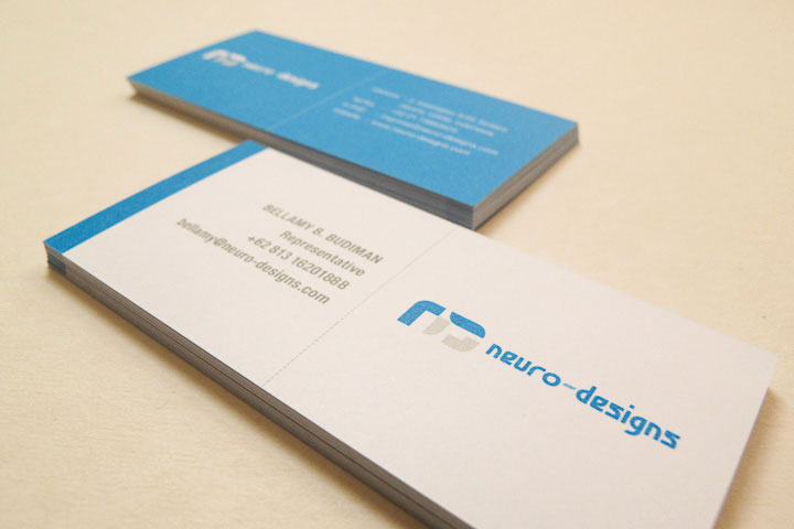 Neuro-Designs Old Business Cards