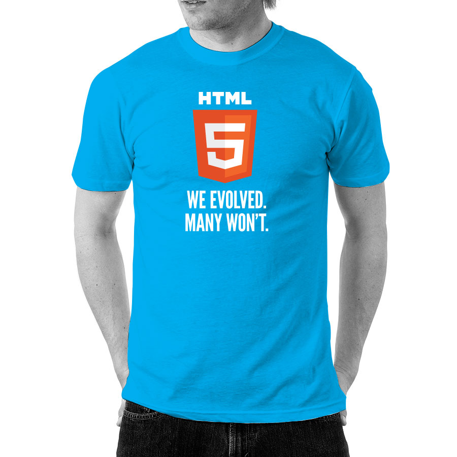 HTML5 (Blue) - Front