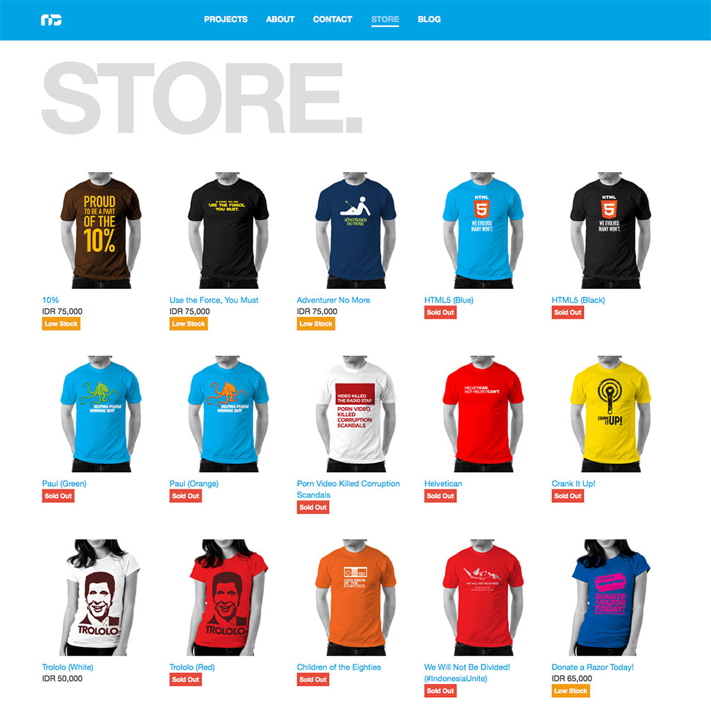 Redesigned Store